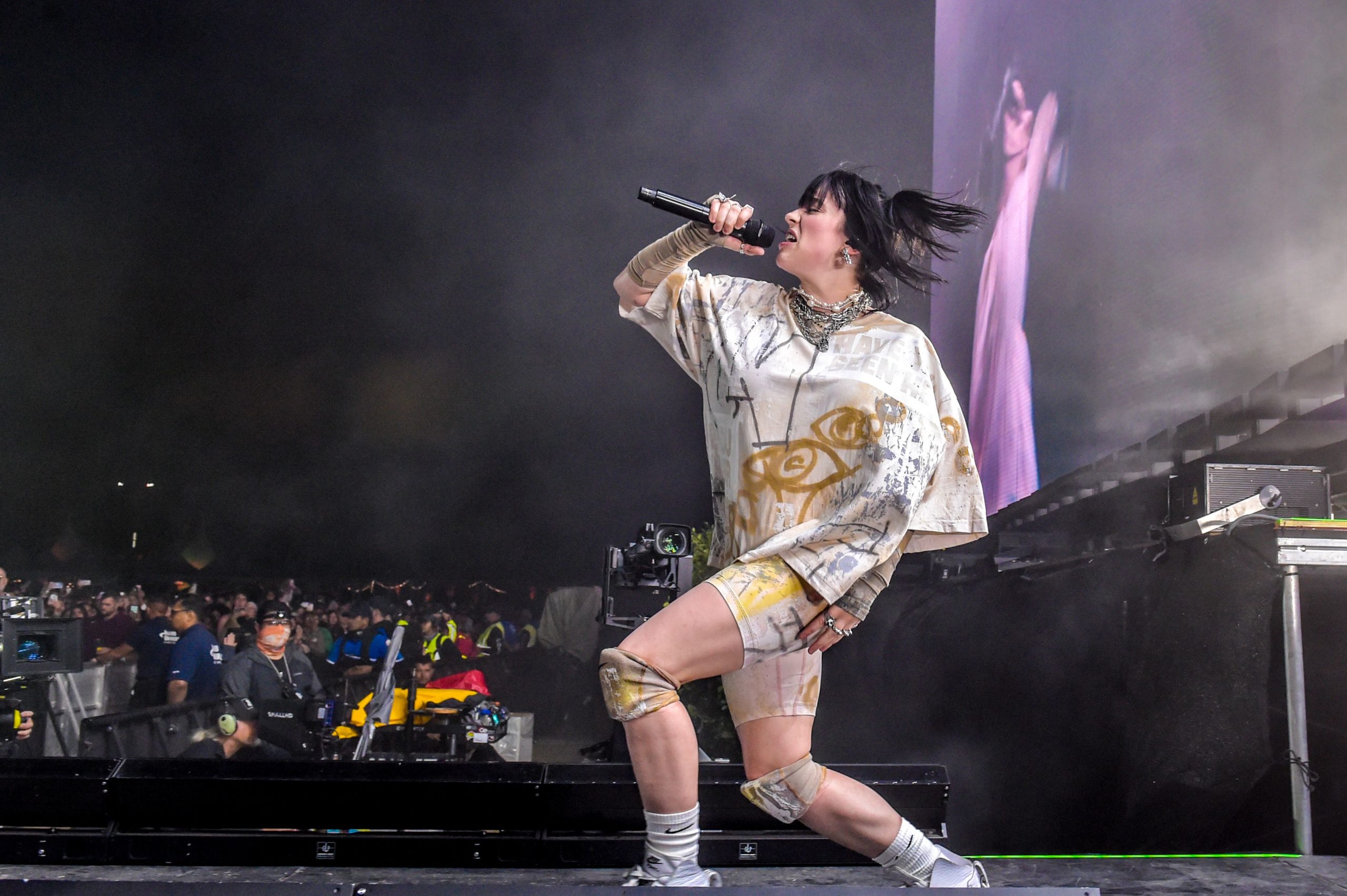 Billie Eilish performs at Coachella Music and Arts Festival in April 2022