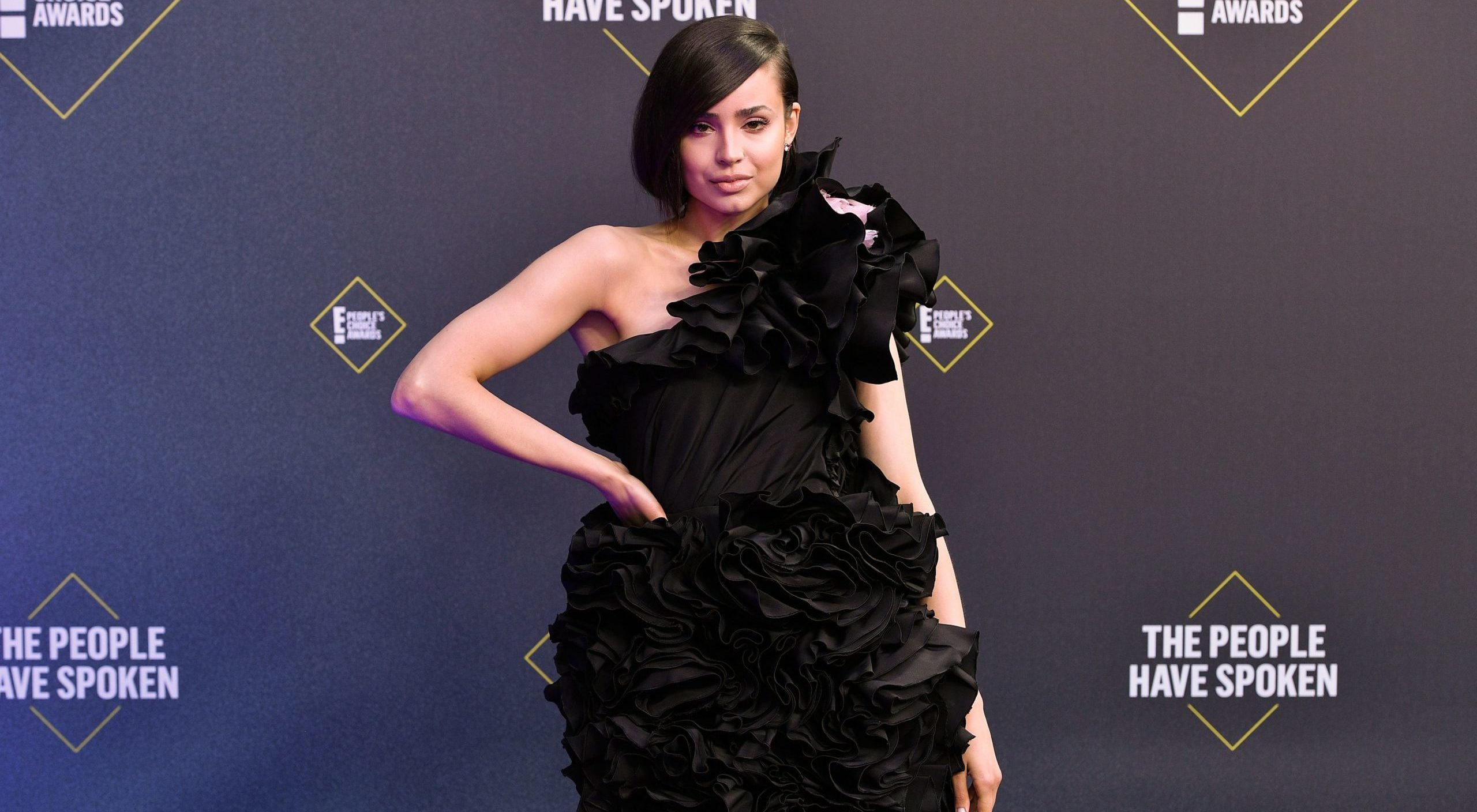 Sofia Carson at the 46th Annual People's Choice Awards