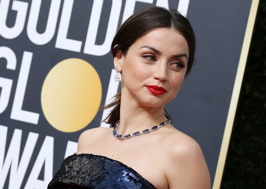 Ana de Armas at the 77th Annual Golden Globe Awards in 2020