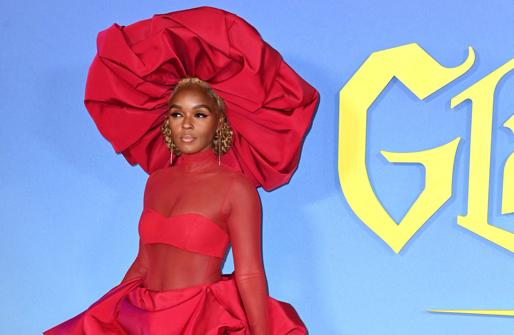 Janelle Monáe at the "Glass Onion A Knives Out Mystery Premiere" at the London Film Festival in October 2022