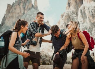 Spending time with friends