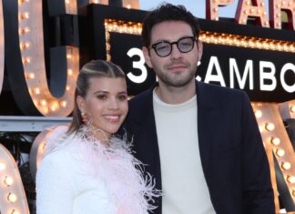 Sofia Richie and Elliot Grainge at the Chanel show in May 2023