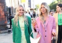 Street style at Afterpay Australian Fashion Week in May 2023