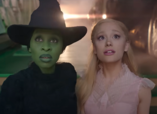 Ariana Grande and Cynthia Erivo in "Wicked"
