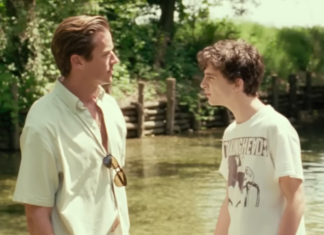 Screenshot from "Call Me By Your Name"