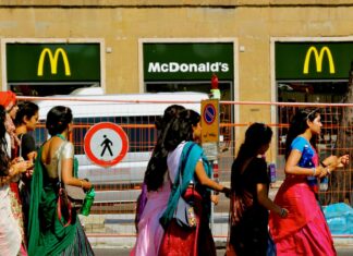 McDonald’s in the Metropolitan City of Florence, Italy