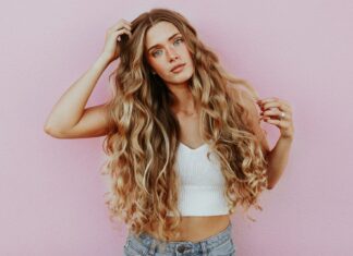 Blonde hair