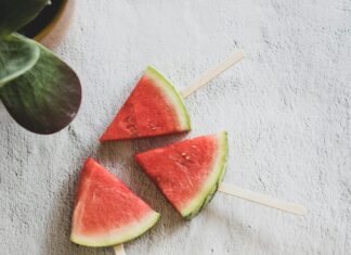 watermelon popsicles